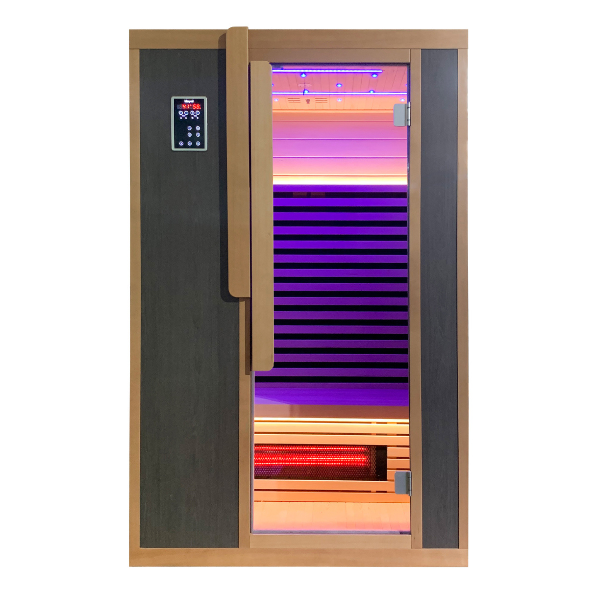 Full Spectrum Ultimate Indoor Sauna | Red Light | 2 Person