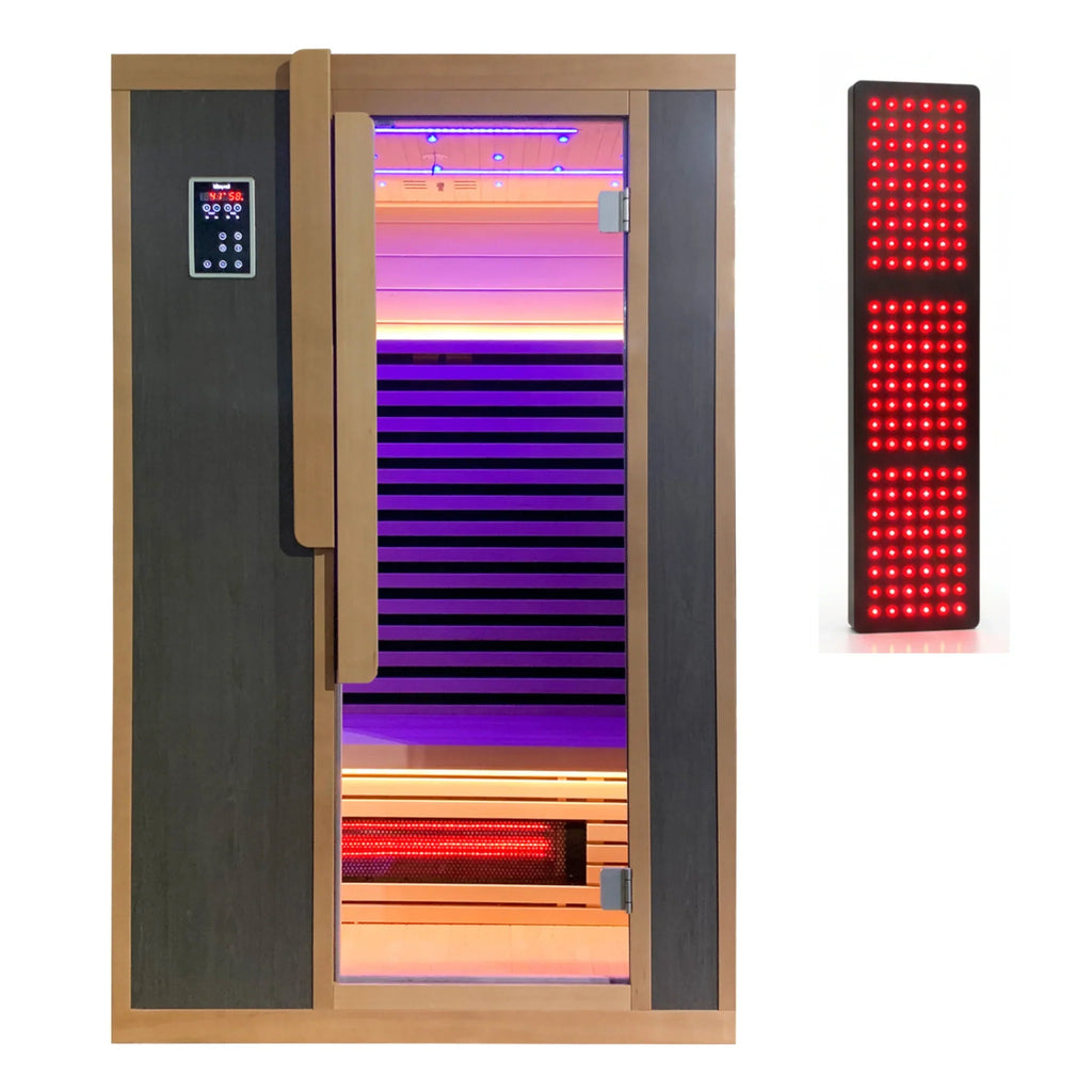 Full Spectrum Ultimate Indoor Sauna | Red Light | 2 Person