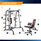 Home Gym | Smith Cage & Leg Press