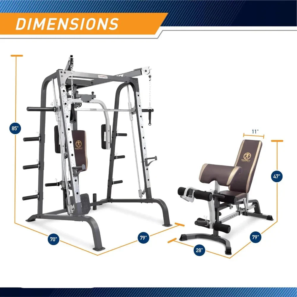 Home Gym | Smith Cage & Leg Press