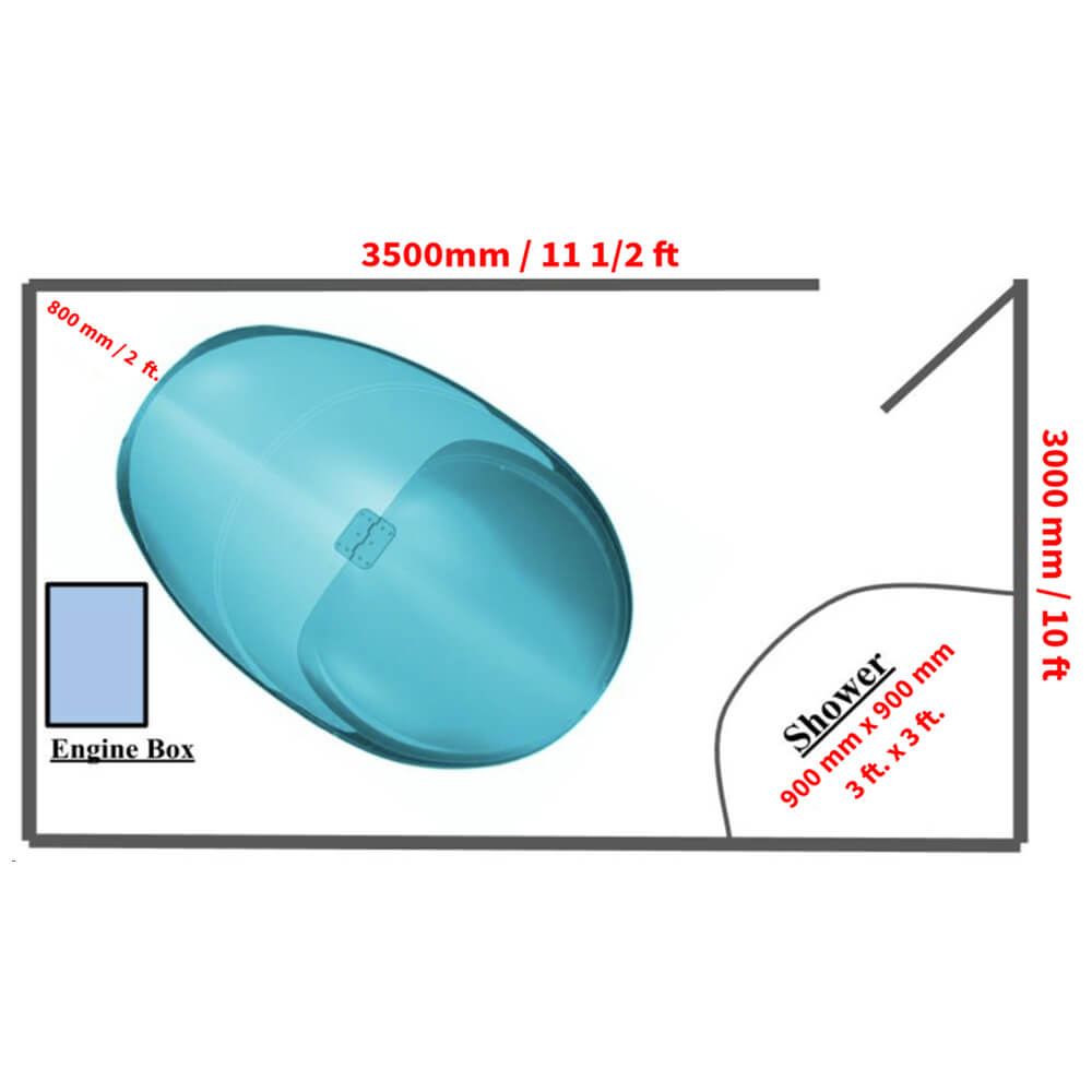 Sport Flotation Sensory Isolation Tank Pod Spa